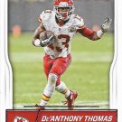 De'Anthony Thomas 2016 Score #164 Kansas City Chiefs Football Card