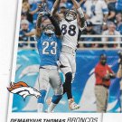 Demaryius Thomas 2016 Score Toe The Line #6 Denver Broncos Football Card