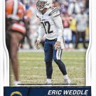 Eric Weddle 2016 Score #270 San Diego Chargers Football Card