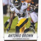 Antonio Brown 2014 Score #172 Pittsburgh Steelers Football Card