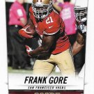 Frank Gore 2014 Score #188 San Francisco 49ers Football Card