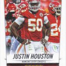 Justin Houston 2014 Score #311 Kansas City Chiefs Football Card
