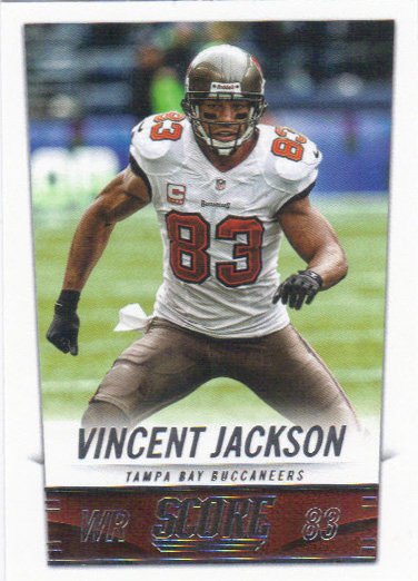 Vincent Jackson 2014 Score #211 Tampa Bay Buccaneers Football Card