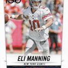 Eli Manning 2014 Score #307 New York Giants Football Card