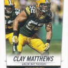 Clay Matthews 2014 Score #86 Green Bay Packers Football Card
