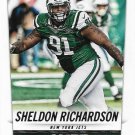 Sheldon Richardson 2014 Score #155 New York Jets Football Card