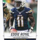 Eddie Royal 2014 Score #179 San Diego Chargers Football Card