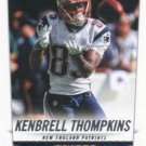 Kenbrell Thompkins 2014 Score #130 New England Patriots Football Card