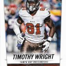 Timothy Wright 2014 Score #214 Tampa Bay Buccaneers Football Card