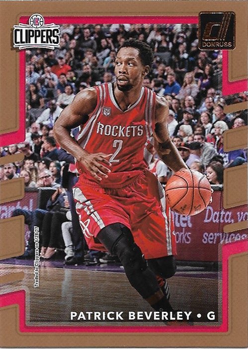 Patrick Beverley 2017 18 Donruss 61 Los Angeles Clippers