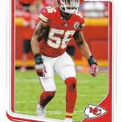 Derrick Johnson 2018 Score #163 Kansas City Chiefs Football Card