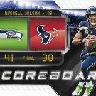 Russell Wilson 2018 Score Scoreboard #8 Seattle Seahawks Football Card