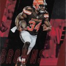 Isaiah Crowell 2017 Panini Absolute #20 Cleveland Browns Football Card
