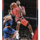 John Wall 2016-17 NBA Hoops #154 Washington Wizards Basketball Card