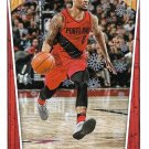Damian Lillard 2018-19 NBA Hoops Holiday Edition #284 Portland Trail Blazers Basketball Card
