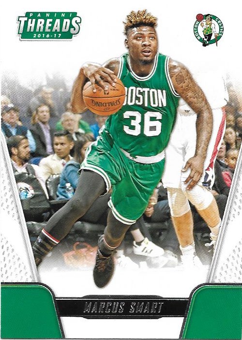 Marcus Smart 2016-17 Panini Threads #2 Boston Celtics Basketball Card