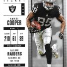 Amari Cooper 2017 Panini Contenders #74 Oakland Raiders Football Card