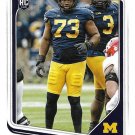 Maurice Hurst 2018 Score Rookie #340 Michigan Wolverines Football Card