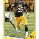 Akrum Wadley 2018 Score Rookie #371 Iowa Hawkeyes Football Card
