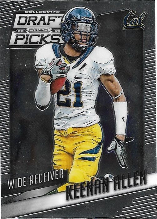 Keenan Allen 2015 Panini Draft Picks Prizm #61 Cal Golden Bears Football Card