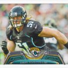 Paul Posluszny 2013 Topps #232 Jacksonville Jaguars Football Card