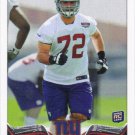 Justin Pugh 2013 Topps Rookie #253 New York Giants Football Card