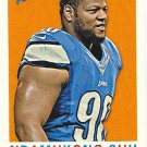 Ndamukong Suh 2013 Topps 1959 Mini #30 Detroit Lions Football Card