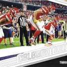 Travis Kelce 2018 Score Celebration #4 Kansas City Chiefs Football Card