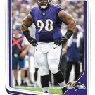 Brandon Williams 2018 Score #31 Baltimore Ravens Football Card