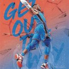 Russell Westbrook 2018-19 NBA Hoops Get Out The Way #GOW-1 Oklahoma City Thunder Basketball Card