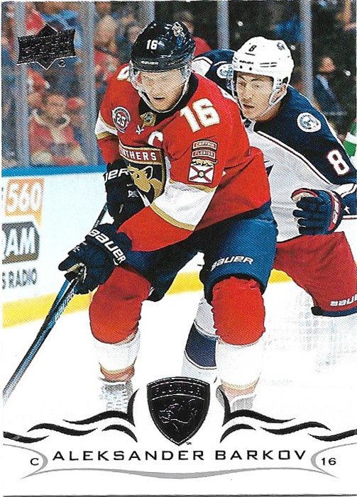 Aleksander Barkov 2018-19 Upper Deck #331 Florida Panthers Hockey Card