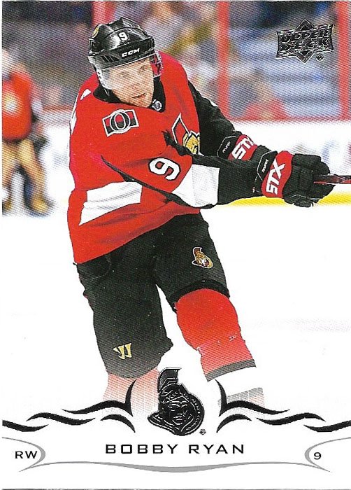 Bobby Ryan 2018-19 Upper Deck #381 Ottawa Senators Hockey Card