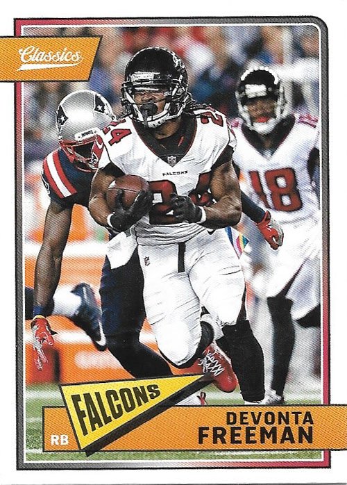 Devonta Freeman 2018 Panini Classics #6 Atlanta Falcons Football Card