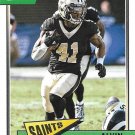 Alvin Kamara 2018 Panini Classics #63 New Orleans Saints Football Card