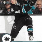 Justin Braun 2017-18 Upper Deck #154 San Jose Sharks Hockey Card