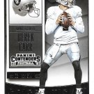 Derek Carr 2015 Panini Contenders #7 Oakland Raiders Football Card Derek Carr 2015 Panini Contenders #7 Oakland Raiders Football Card