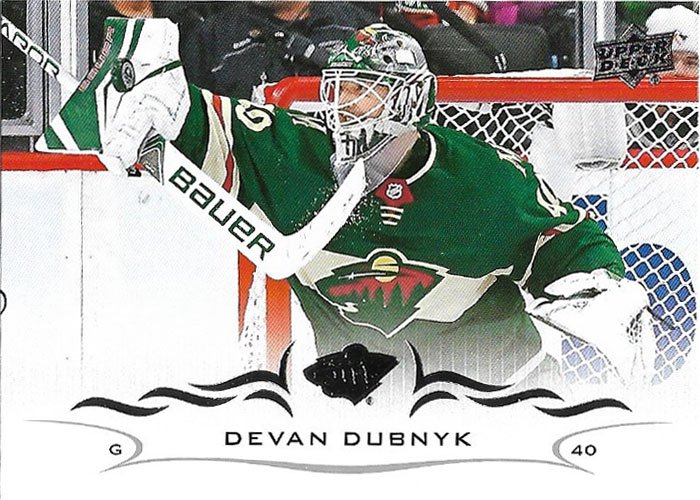 Devan Dubnyk 2018-19 Upper Deck #92 Minnesota Wild Hockey Card
