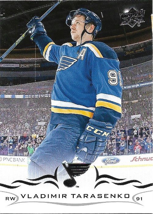 Vladimir Tarasenko 2018-19 Upper Deck #154 St. Louis Blues Hockey Card