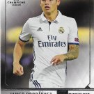 James Rodriguez 2016-17 Topps Champions League Showcase #163 Real Madrid FC Soccer Card James Rodriguez 2016-17 Topps Champions League Showcase #163 Real Madrid FC Soccer Card