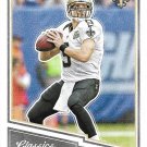 Drew Brees 2017 Panini Classics #89 New Orleans Saints Football Card