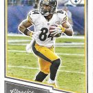 Antonio Brown 2017 Panini Classics #8 Pittsburgh Steelers Football Card Antonio Brown 2017 Panini Classics #8 Pittsburgh Steelers Football Card