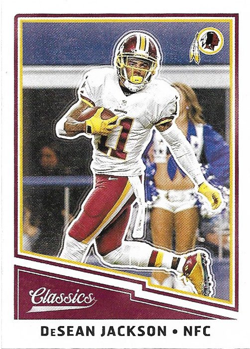 DeSean Jackson 2017 Panini Classics #75 Washington Redskins Football Card
