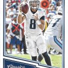 Marcus Mariota 2017 Panini Classics #12 Tennessee Titans Football Card