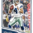 Dak Prescott 2017 Panini Classics #17 Dallas Cowboys Football Card