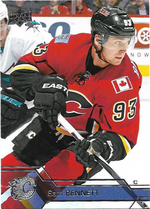 Sam Bennett 2016-17 Upper Deck #31 Calgary Flames Hockey Card