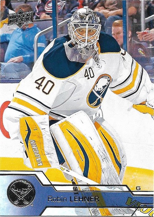 Robin Lehner 2016-17 Upper Deck #23 Buffalo Sabres Hockey Card
