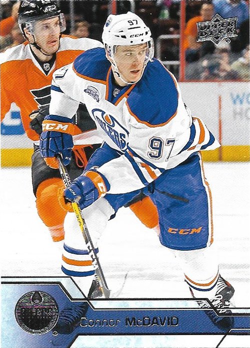 Connor McDavid 2016-17 Upper Deck #75 Edmonton Oilers Hockey Card