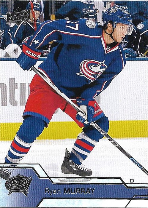 Ryan Murray 2016-17 Upper Deck #306 Columbus Blue Jackets Hockey Card