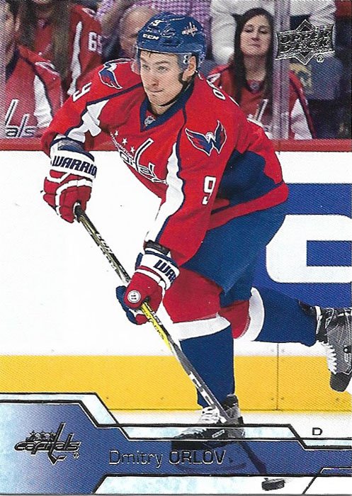 Dmitry Orlov 2016-17 Upper Deck #435 Washington Capitals Hockey Card