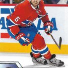 Shea Weber 2016-17 Upper Deck #351 Montreal Canadiens Hockey Card